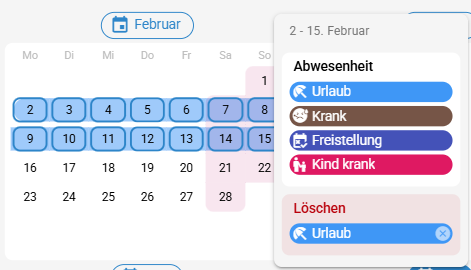 Eintrag löschen