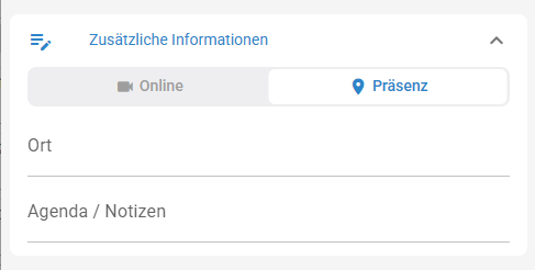 Zusätzliche Informationen