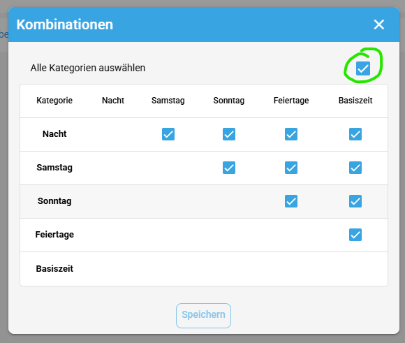 select all in time categories