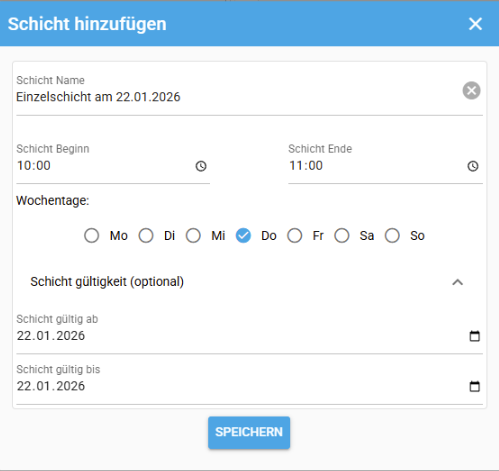 single shift add