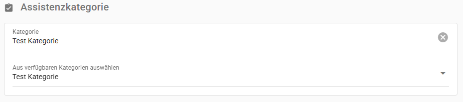 Neue Kategorie erstellen