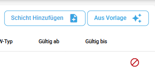 Aus Vorlage Schaltfläche