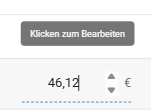 Einzelkorrektur