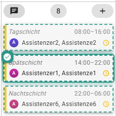 Dienste auswählen