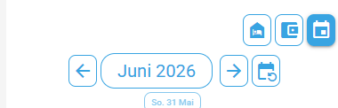 Monatsnavigation